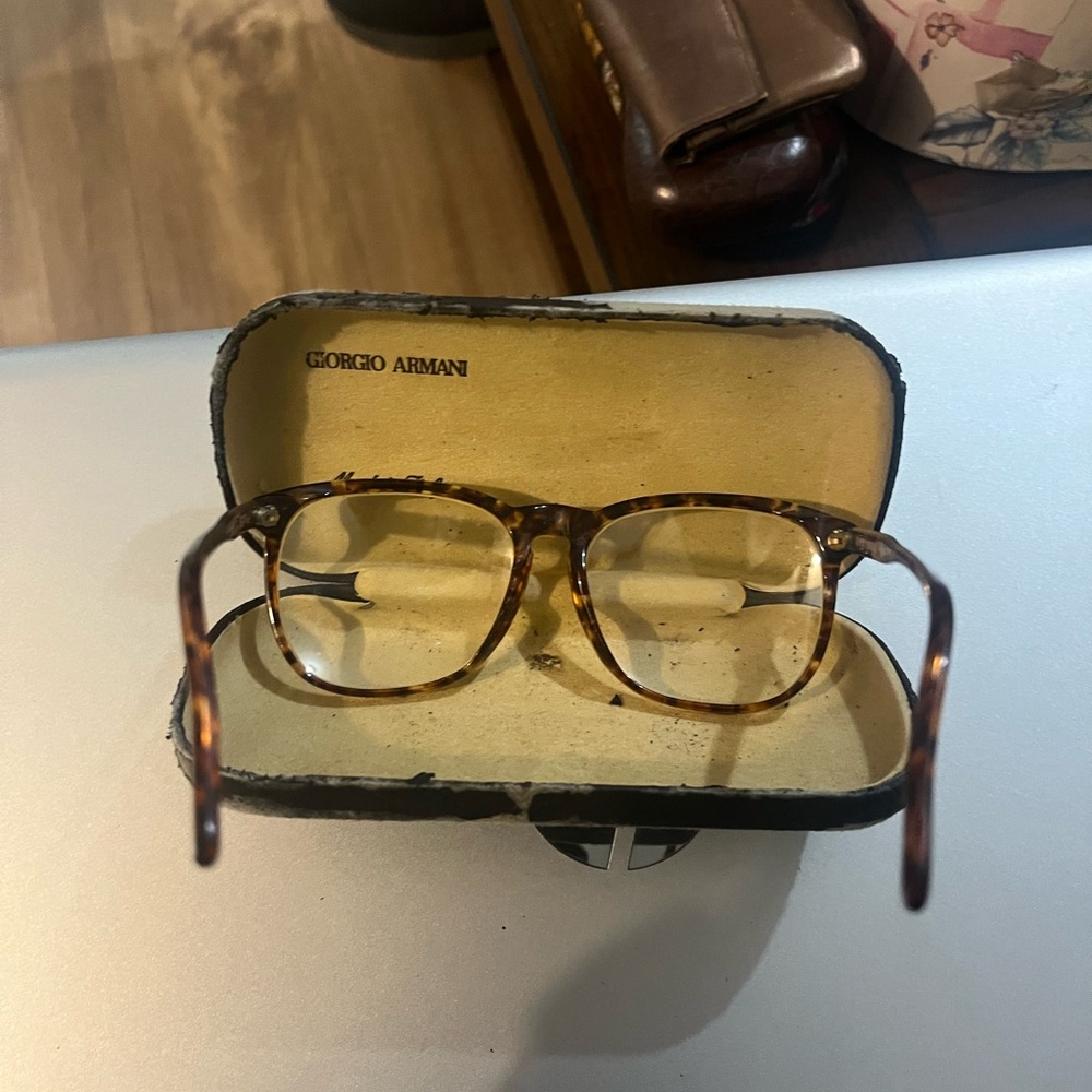 Tortoiseshell Glasses With Case - image 2